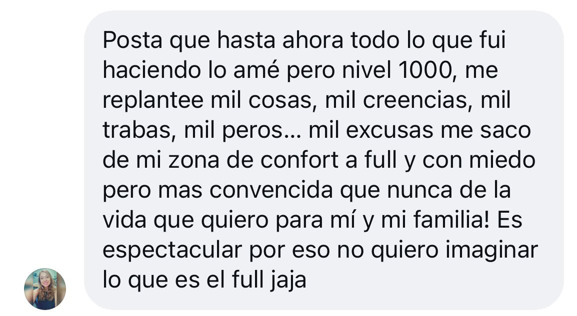 Testimonios WhatsApp alumnas ODC facturación