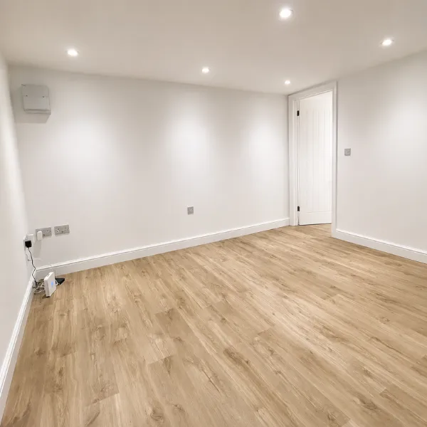 Bright and spacious minimalist interior