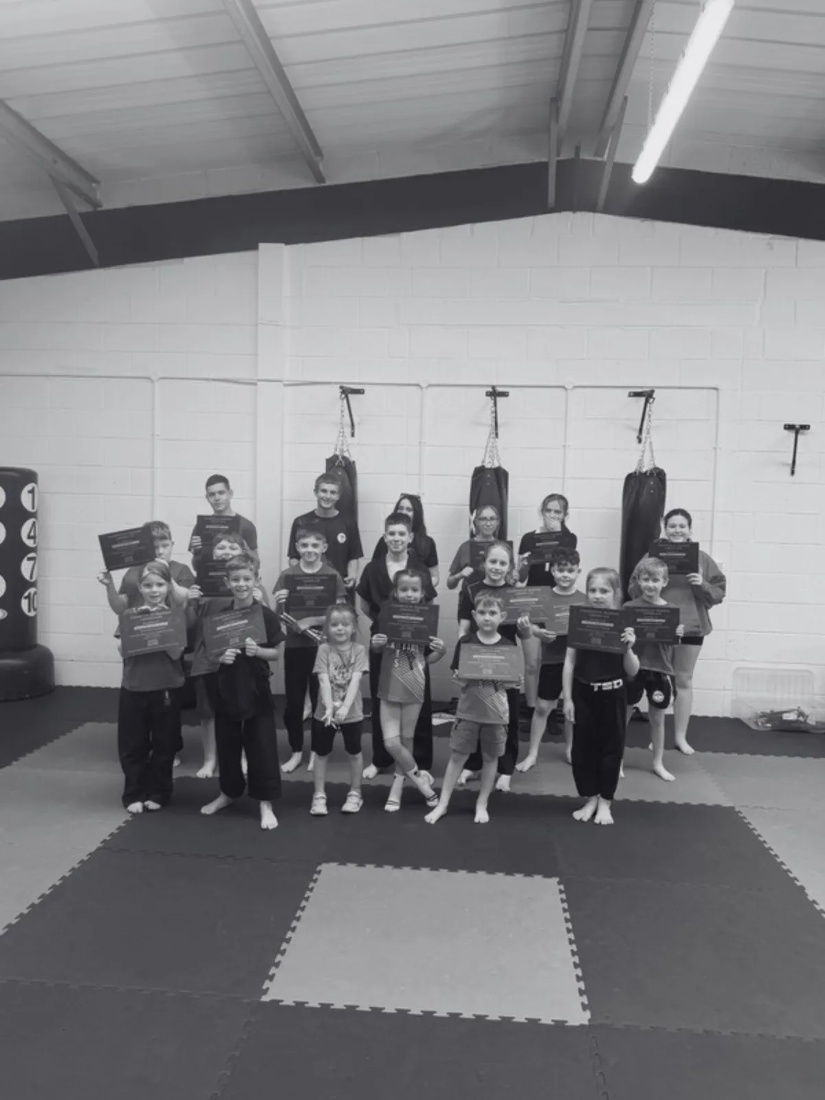 Tyler Killoran inspiring young athletes through martial arts education