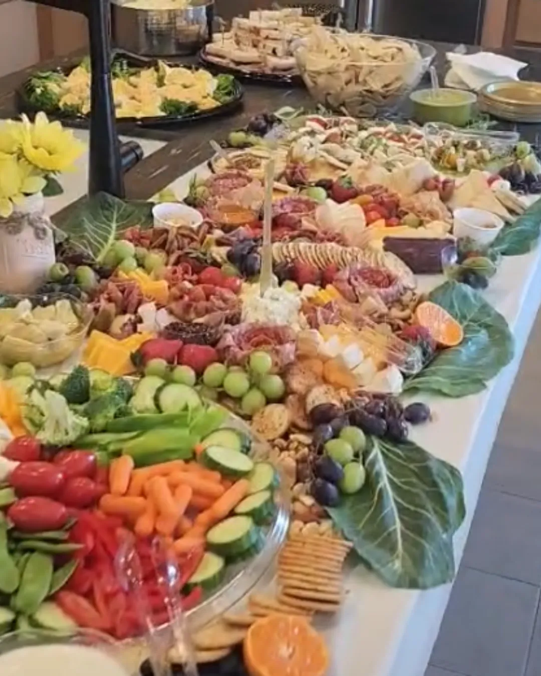 Flat-Lay Grazing Tables