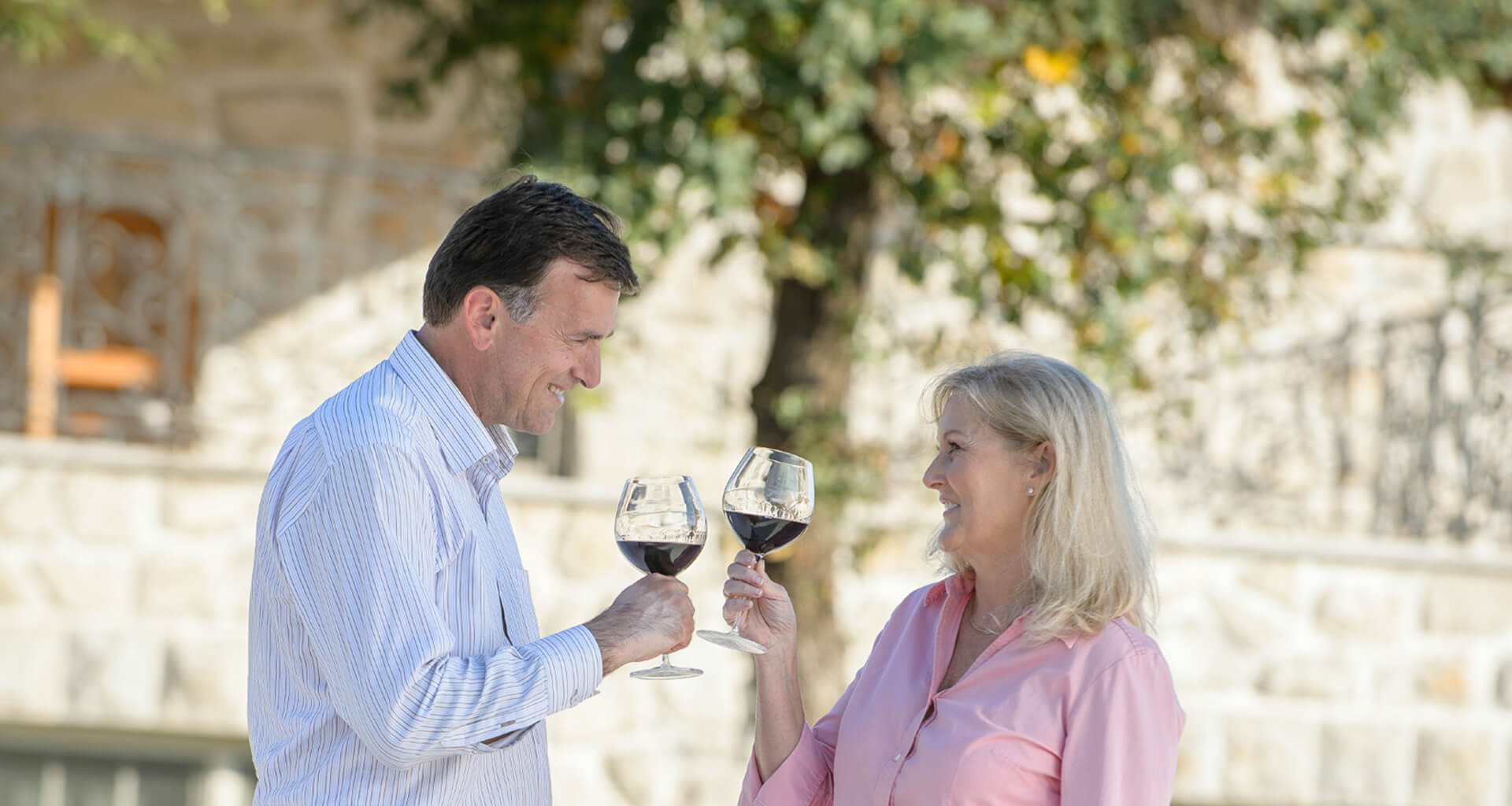 Renée and Goran at Radevic Estate in Montenegro