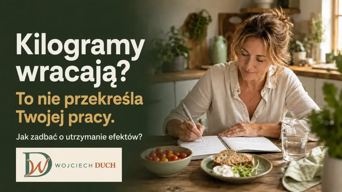 Powrót kilogramów nie przekreśla Twojego wysiłku. Dowiedz się, co utrudnia utrzymanie wagi i jak połączyć leczenie z planem na zwykły, zabiegany tydzień.