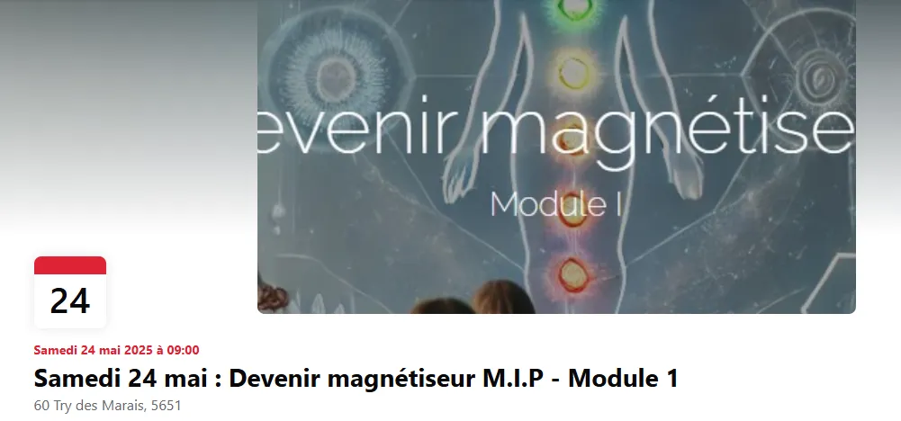 Devenir magnétiseur - Formation