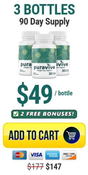 price for 3 bottles of puravive