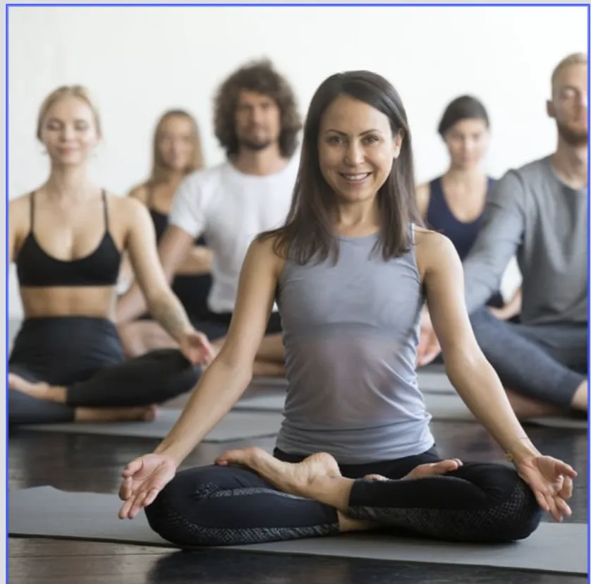 Portrait of Jenny, yoga instructor