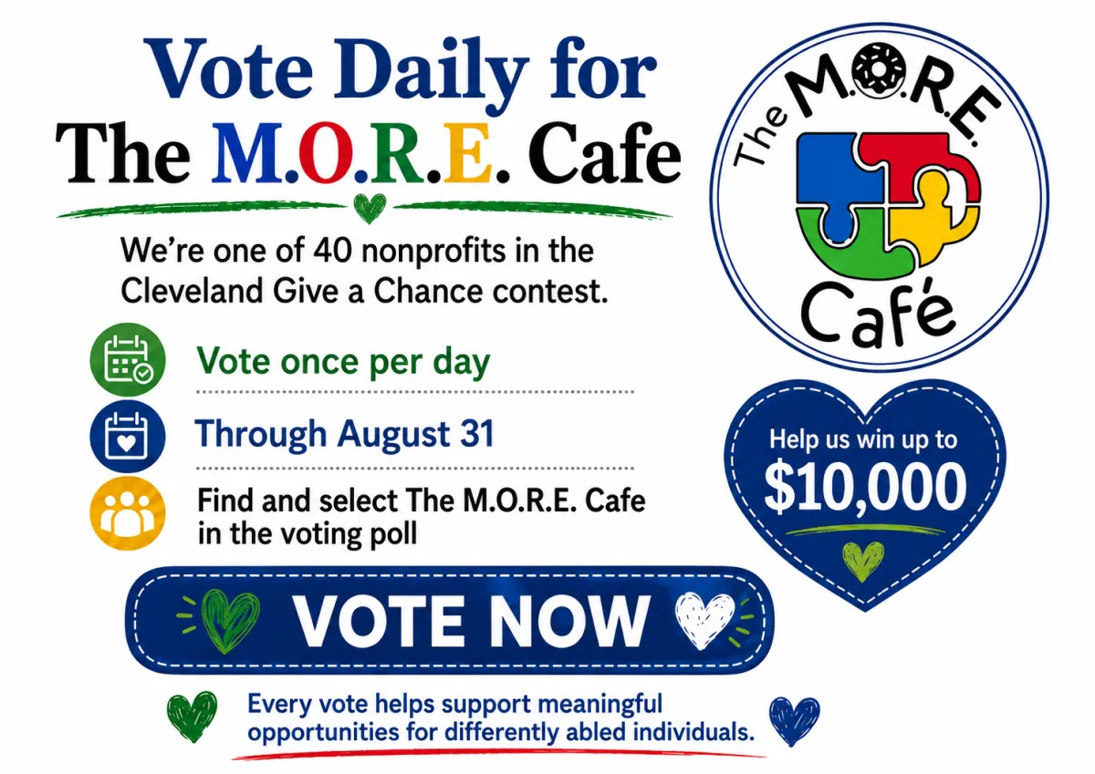 Vote for the M.O.R.E. Cafe