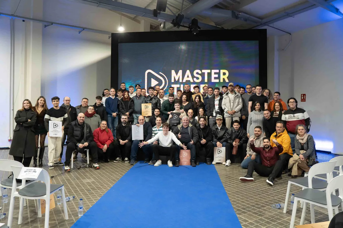 Evento presencial de MasterTube con más de 100 personas