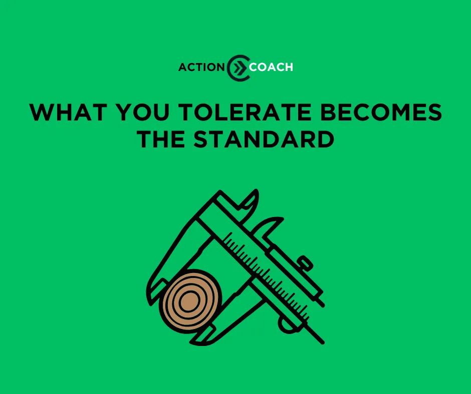 Business leader reflecting on workplace standards, accountability, and team performance.