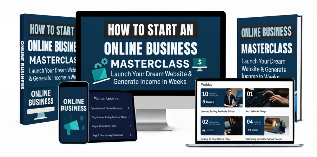How To Start An Online Business Masterclass