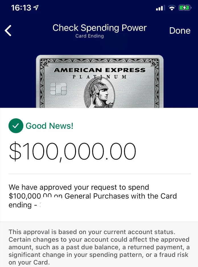 american express platinum