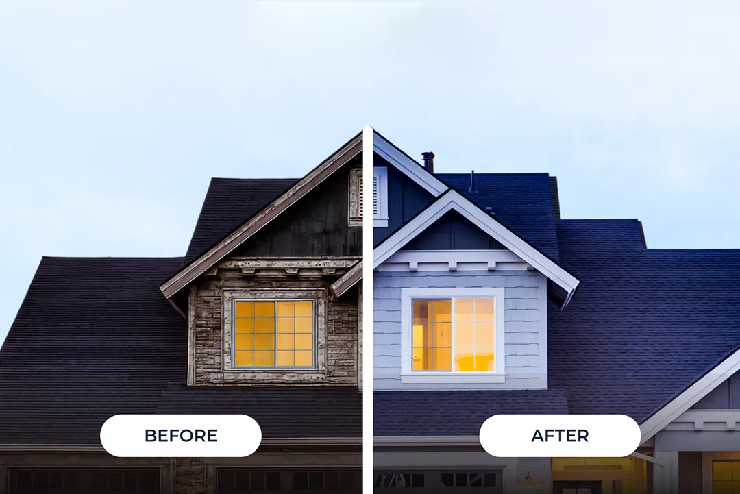 several cranes above the buildings