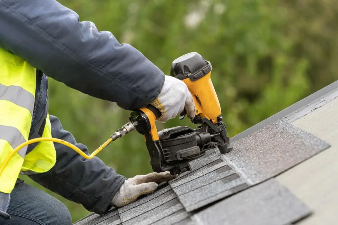 black metal canopy frame