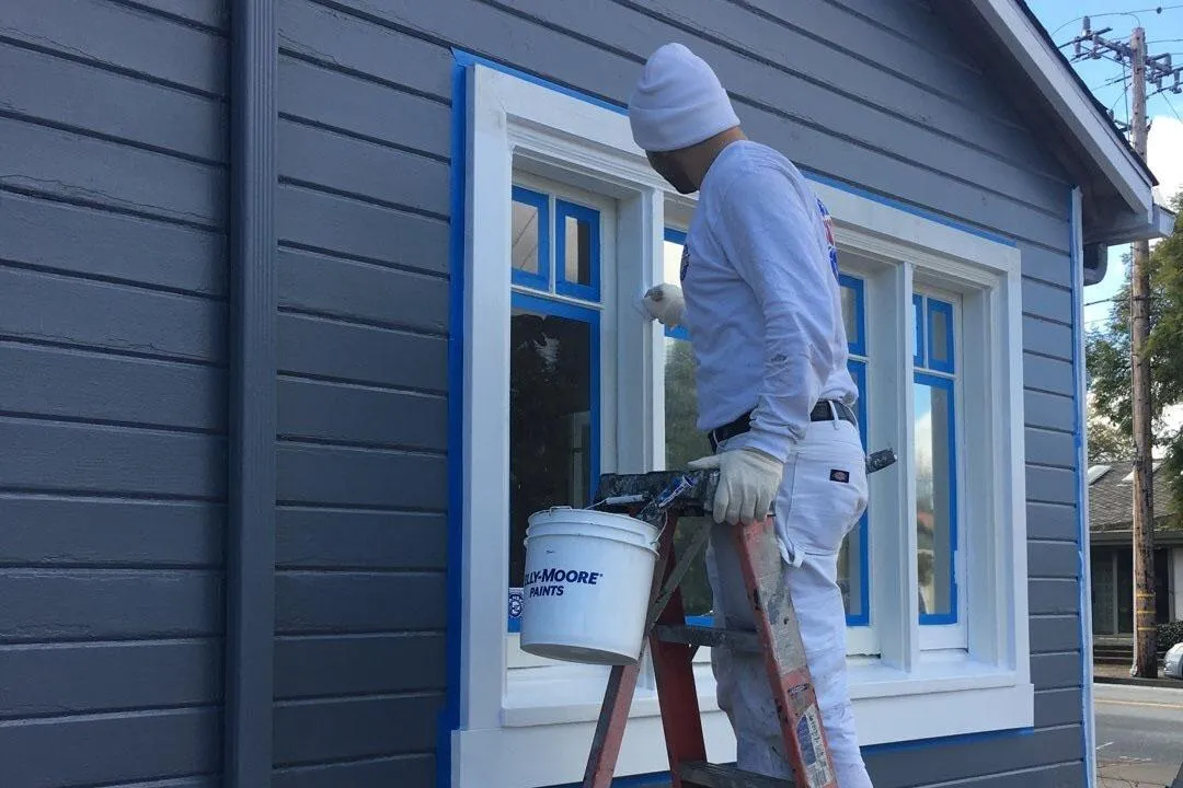 grayscale photo of concrete building