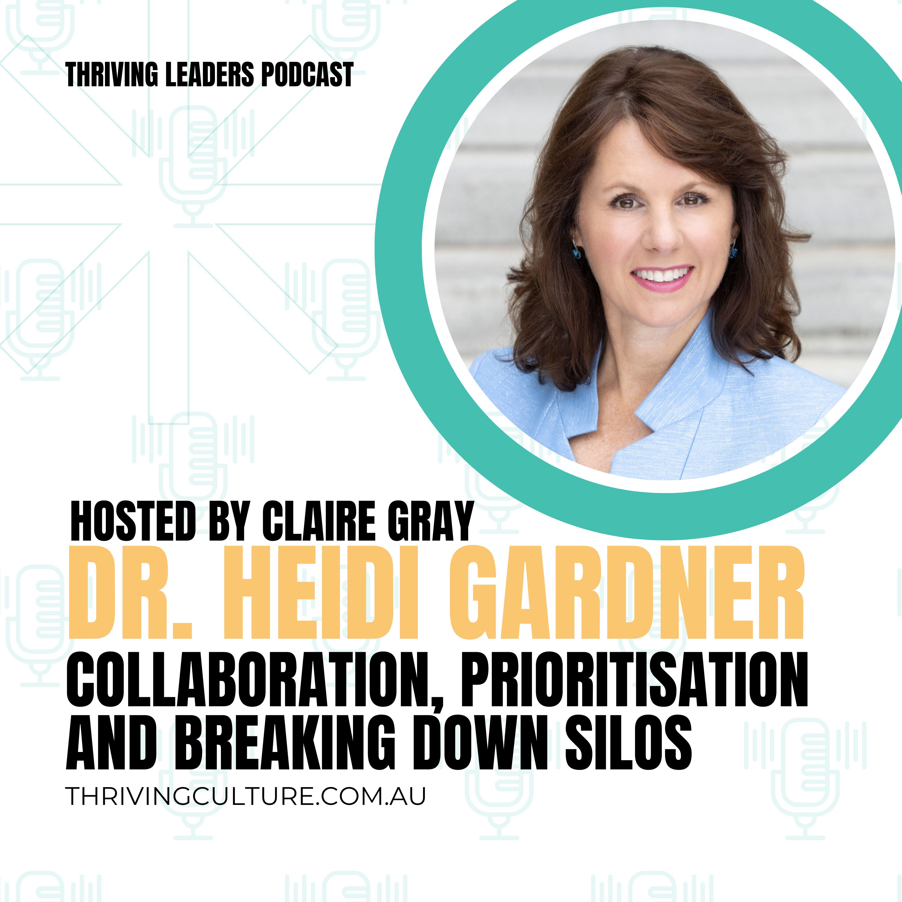 Collaboration, Prioritisation and Breaking Down Silos with Dr. Heidi Gardner 