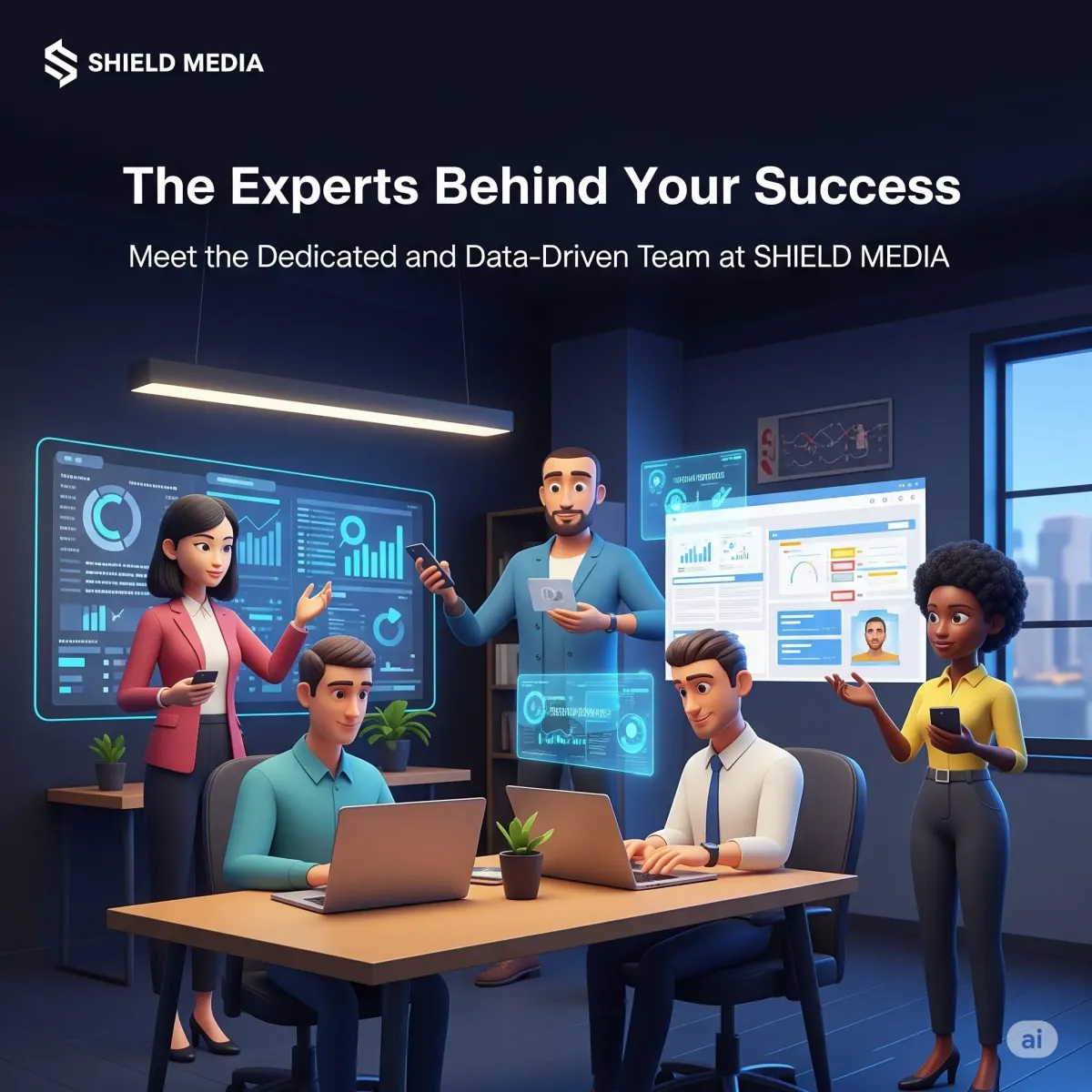 Meet the Team of Professionals - SHIELD MEDIA