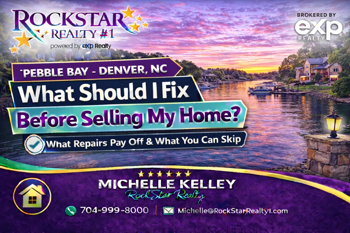 What Should I Fix Before Selling My Home in Pebble Bay, Denver, NC