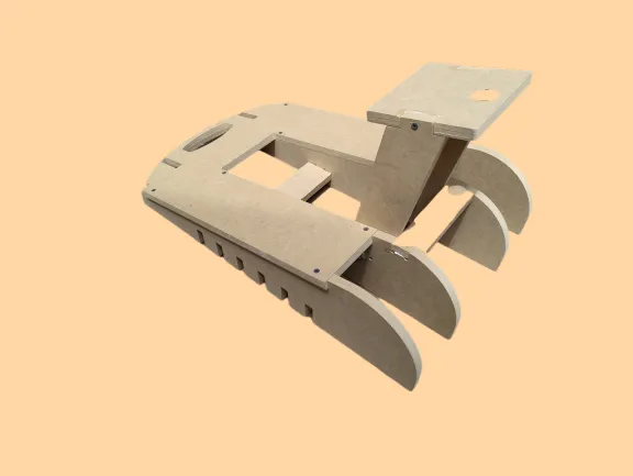Angry Buddhist meditation chair in a cozy seiza position setup