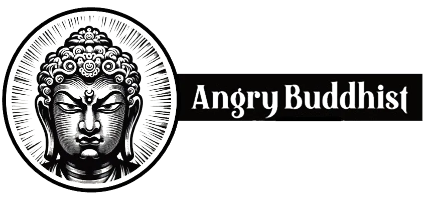 Brand Logo angry buddhist
