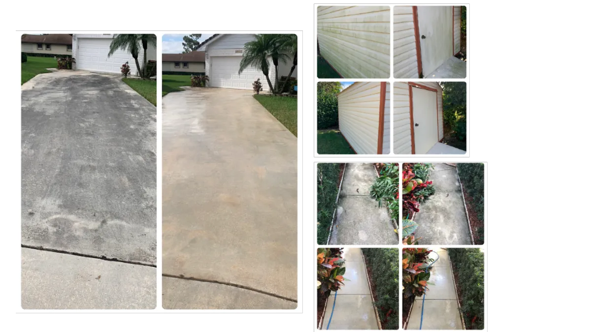 Driveway Cleaning, Sidewalk Cleaning, Pressure Washing, Home Improvement