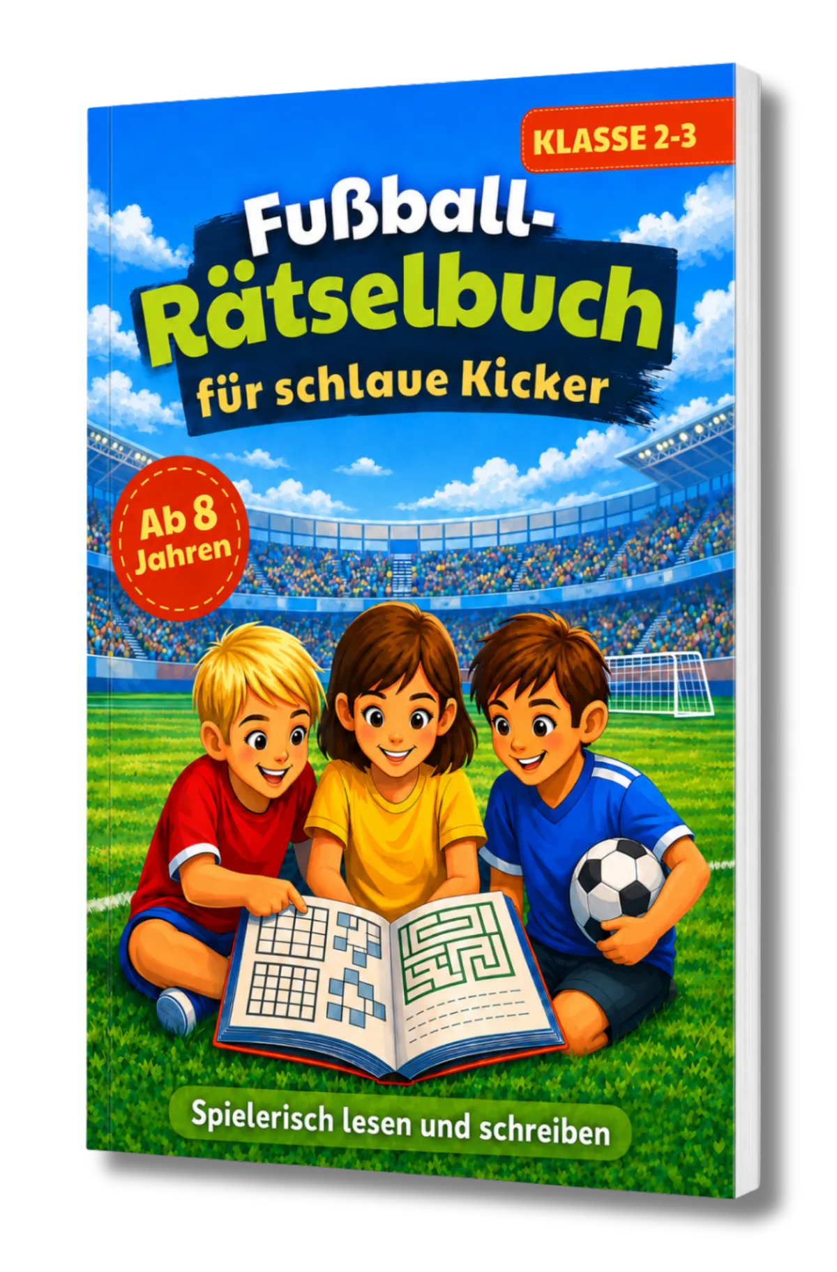 Fußball-Rätselbuch