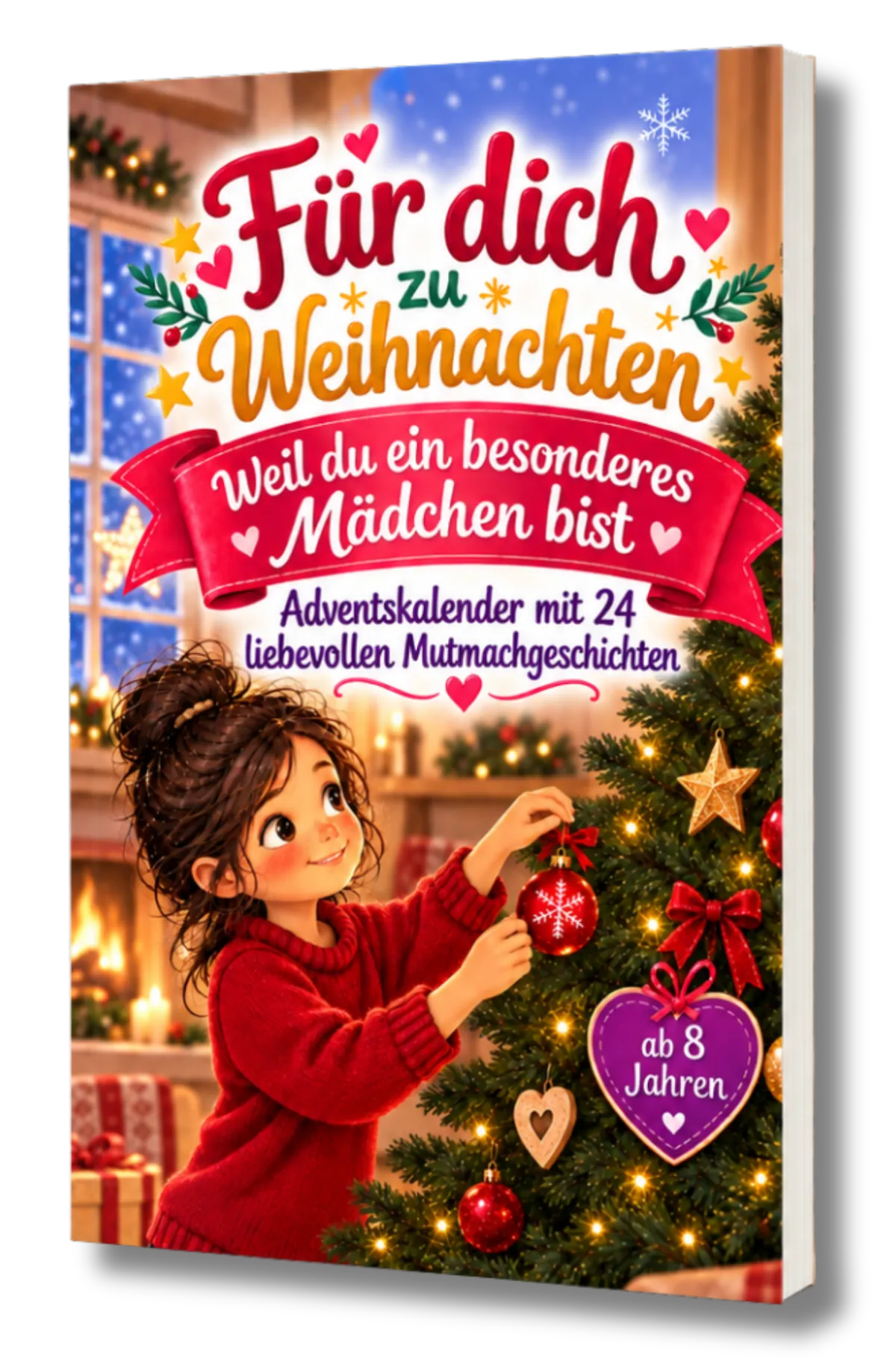 Für dich zu Weihnachten — Adventskalender für Mädchen