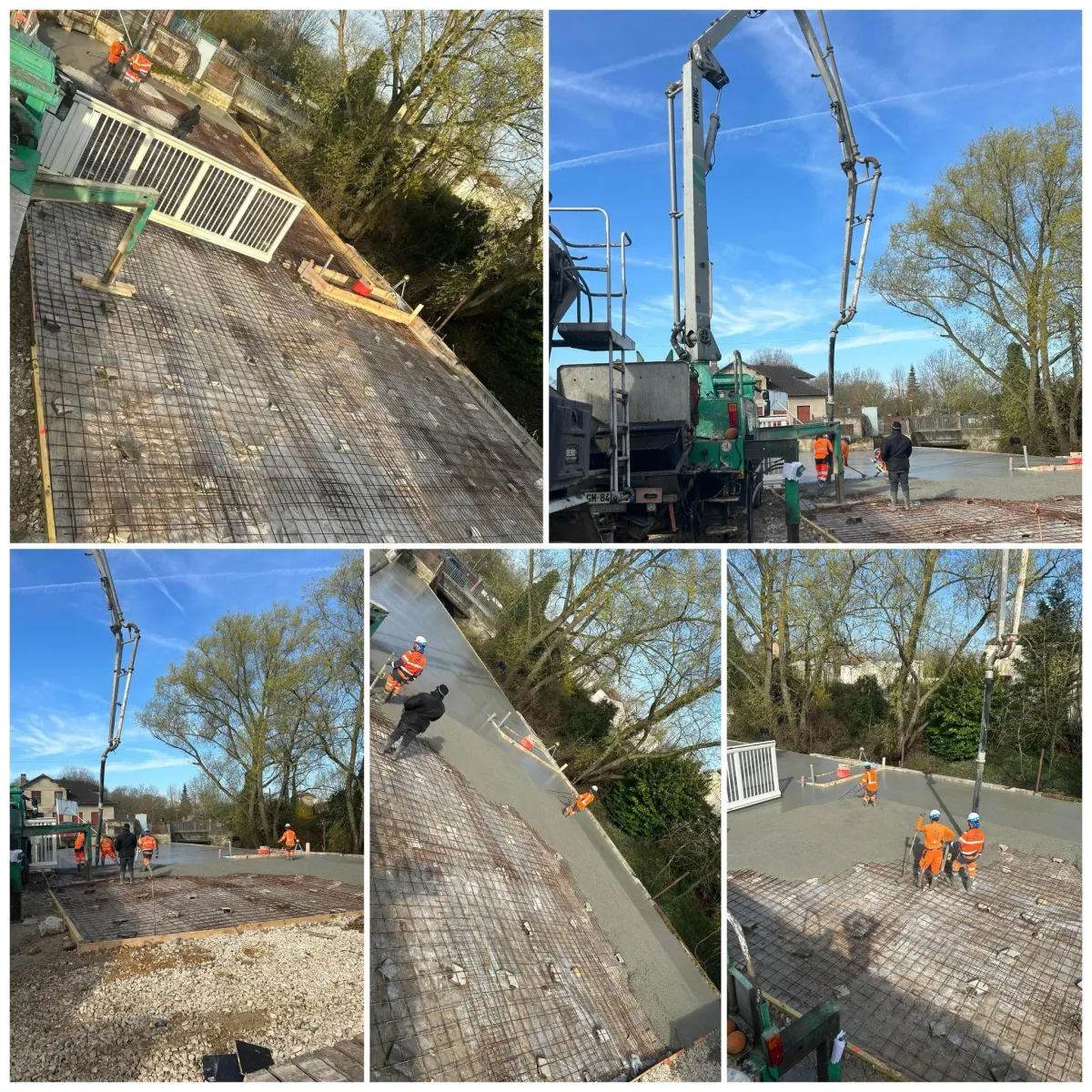 Image d'un chantier Béton Briard