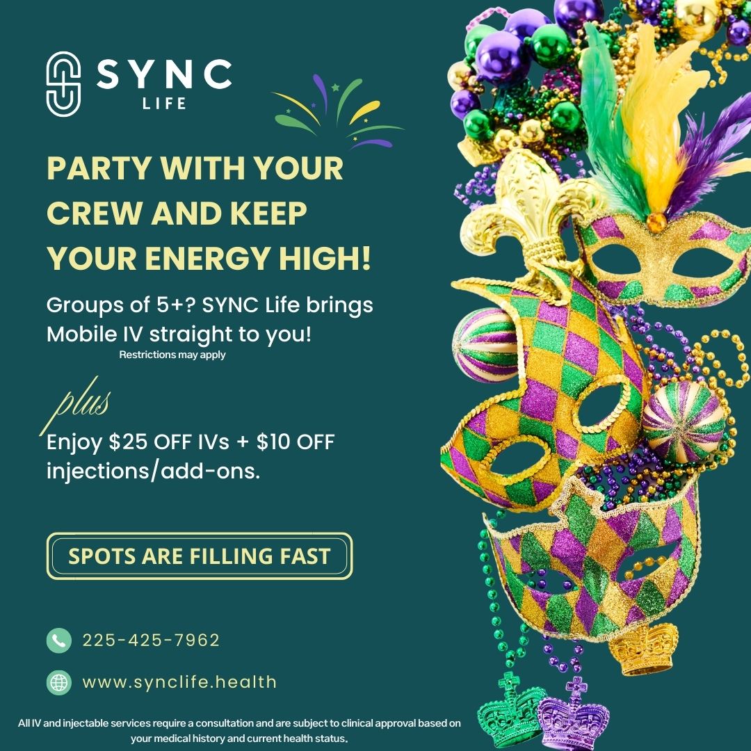 Party with your crew and keep your energy high - offers