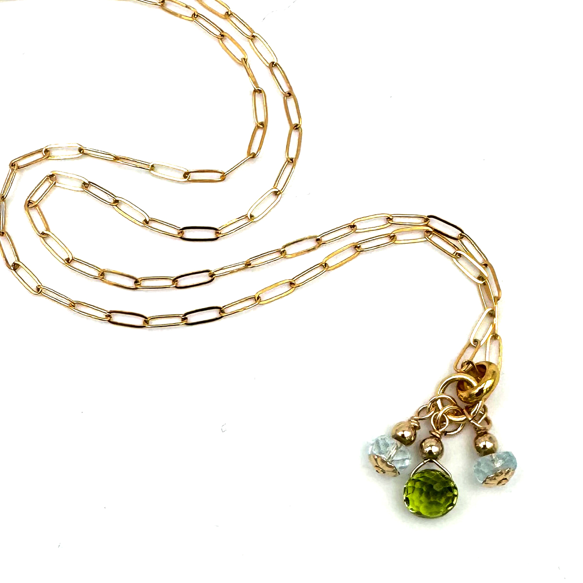 Paperclip Chain Pendants