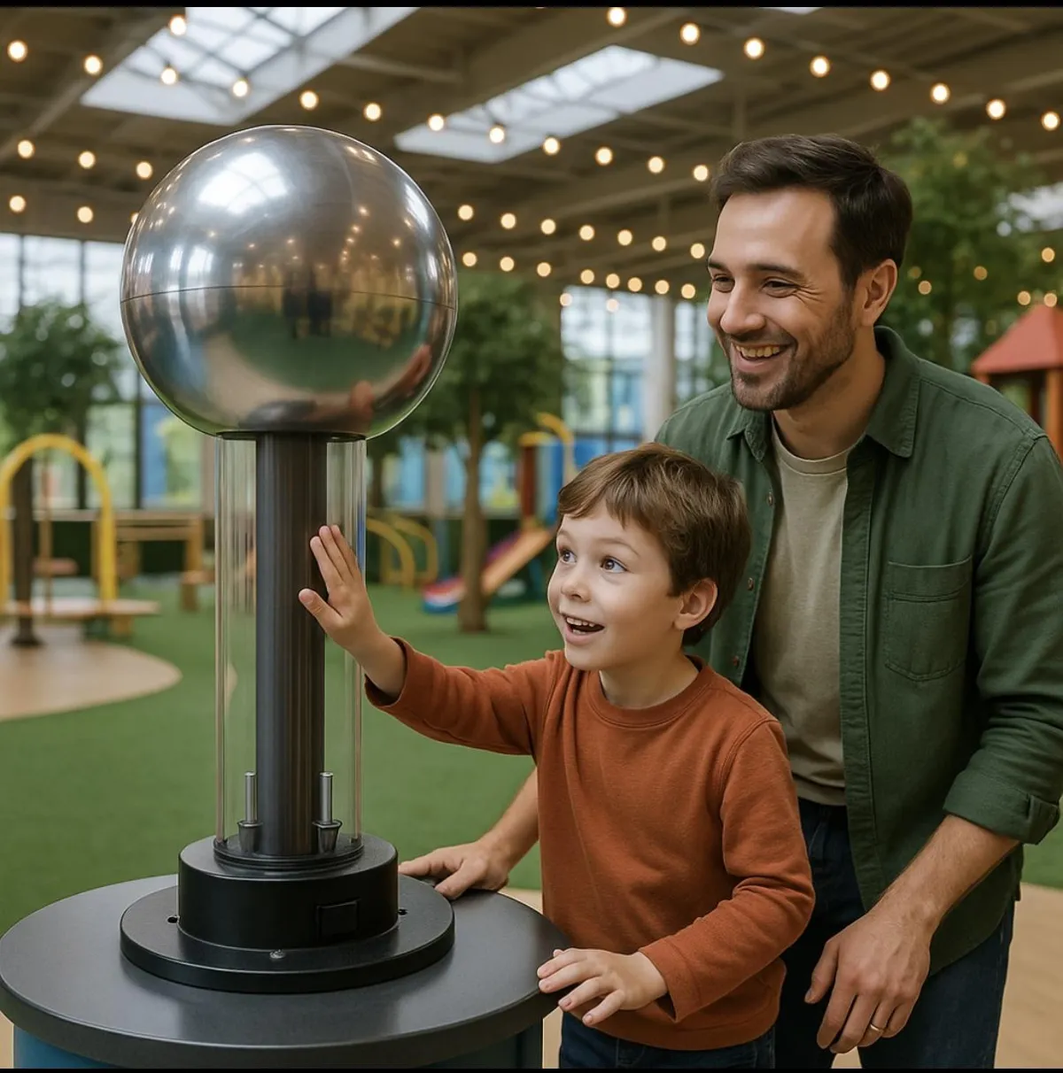 white robot near brown wall