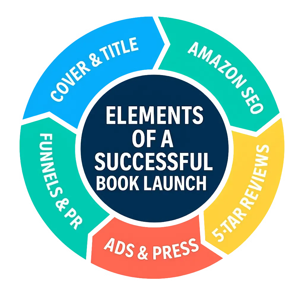 Eement of a successful book launch