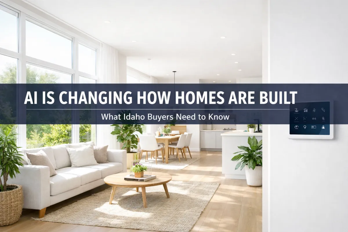 AI Is Changing How Homes Are Built. Here's What Idaho Buyers Should Know.