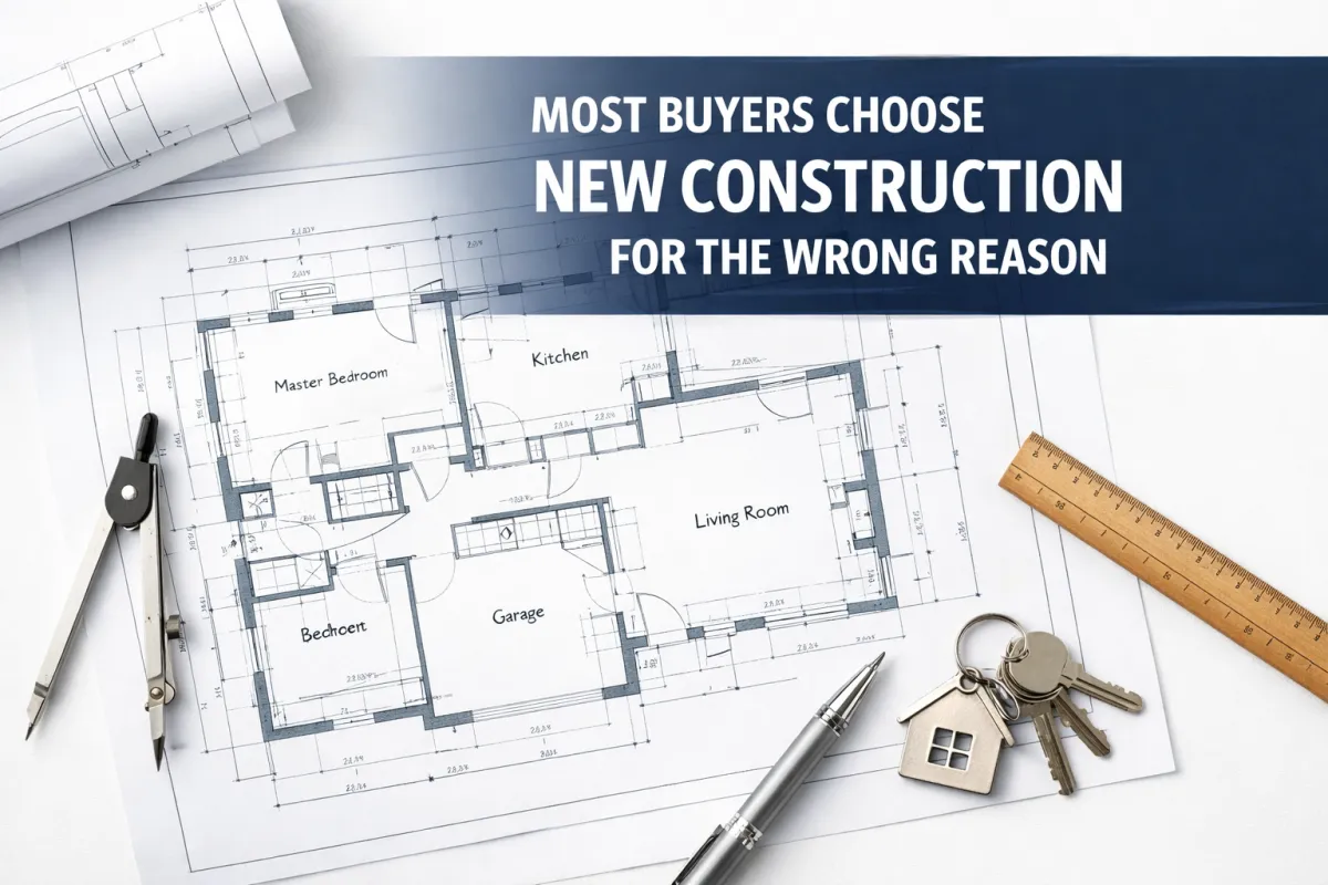 Most Treasure Valley Buyers Choose New Construction for the Wrong Reason