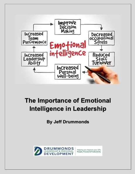 Picture of e-book cover "The Importance of Emotional Intelligence in Leadership"