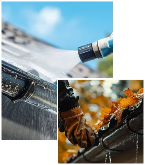 Professional soft wash house washing service on a residential home in Edmonton, Alberta.