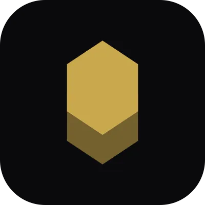 Black AI Wealth Hub logo icon displayed on a clean background.