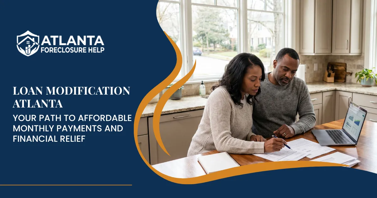 Loan Modification Atlanta: Your Path to Affordable Monthly Payments and Financial Relief