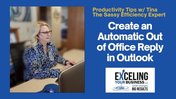 Create an Automatic Out of Office Reply in Outlook