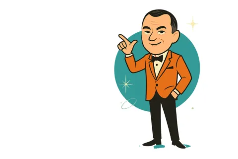 Isolated portrait of a business owner (mid-30s), three-quarter pose, studio lighting, neutral outfit.