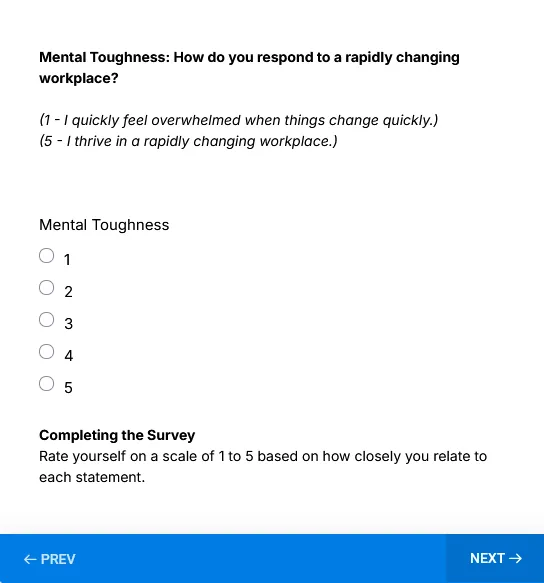 Resilient Leader Diagnostic