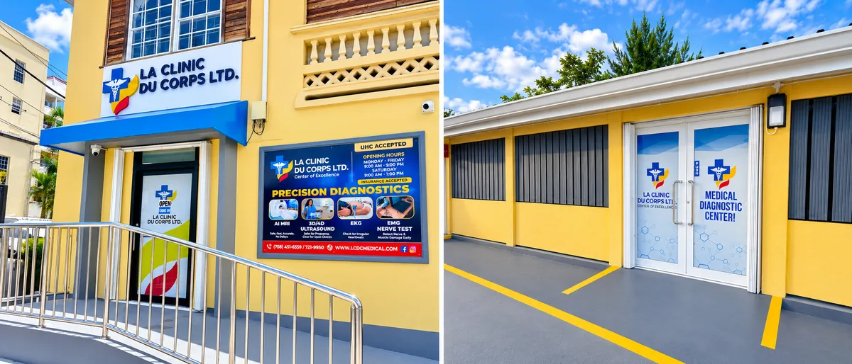 Modern clinic facility in Saint Lucia