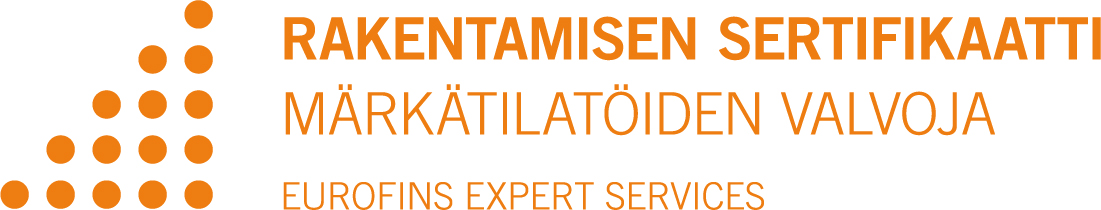 Rakentamisen sertifikaatti logo