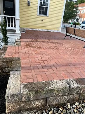 Front Patio Before