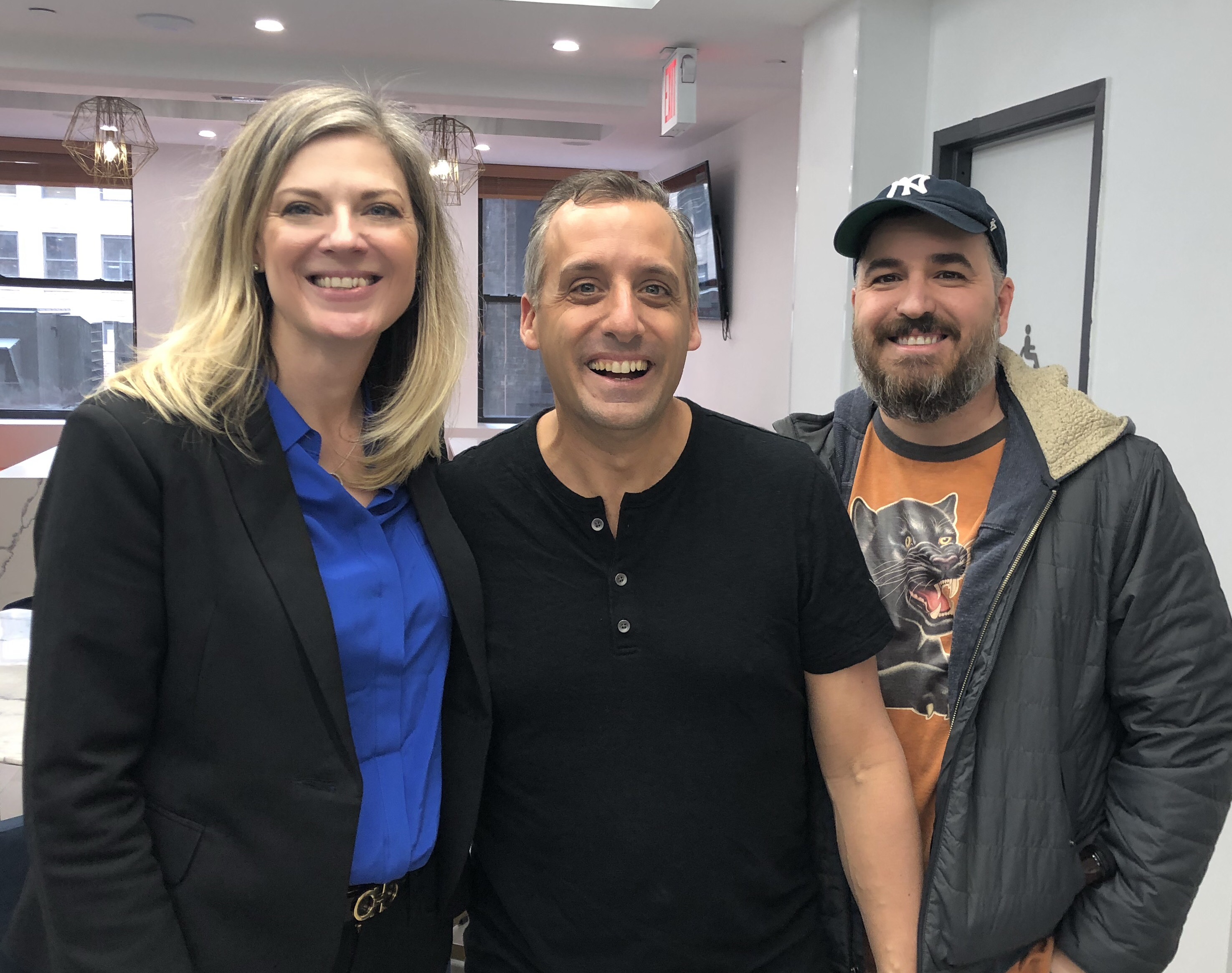 Nicole with the Impractical Jokers