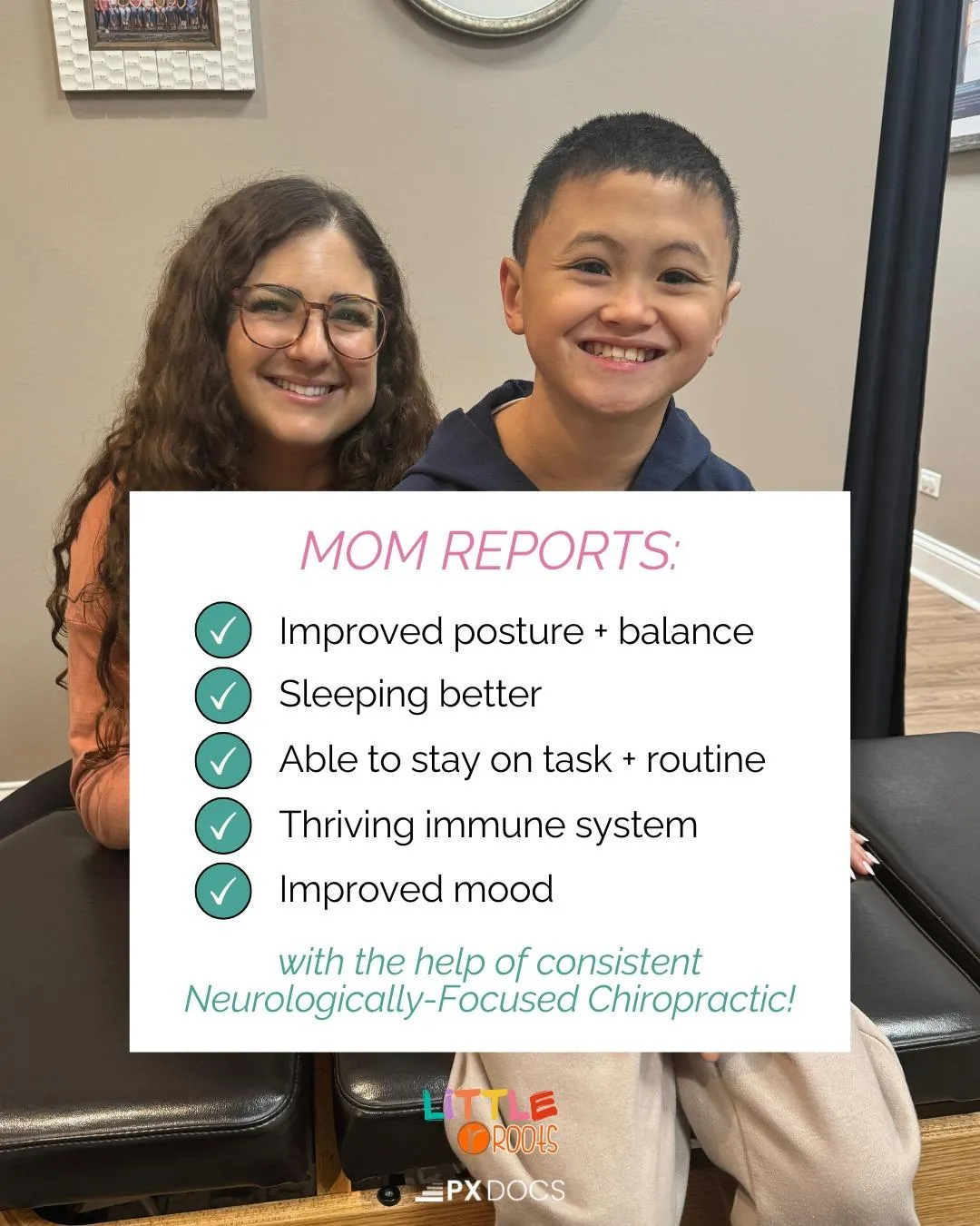 brown and black clipboard with white spinal cord print manual