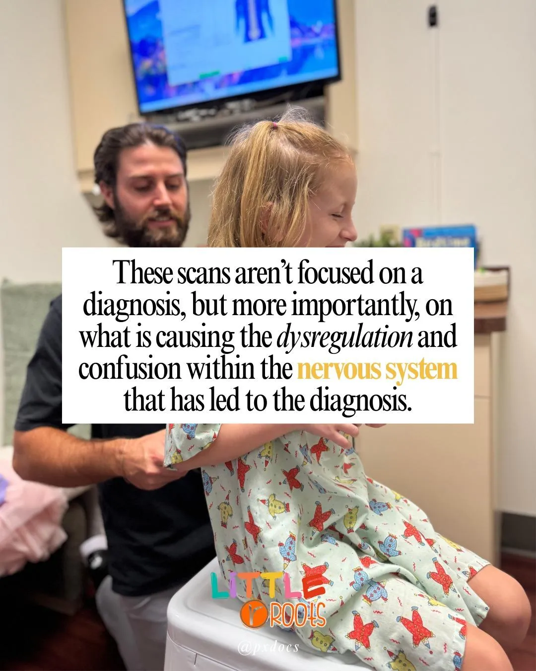 a woman is giving a boy a high five