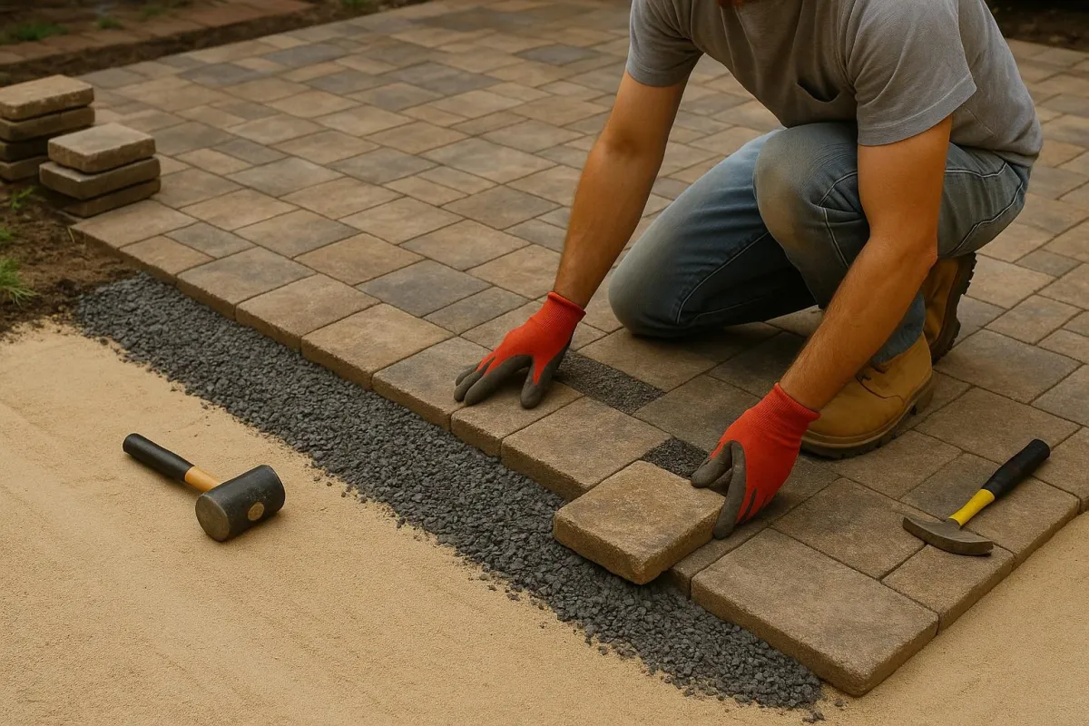 a close up of a tiled surface with small squares