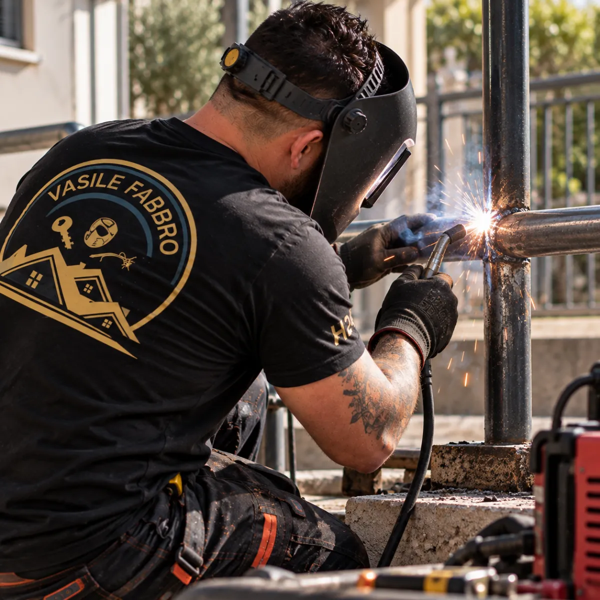 Saldatura di tubi e componenti metallici in Verona e provincia