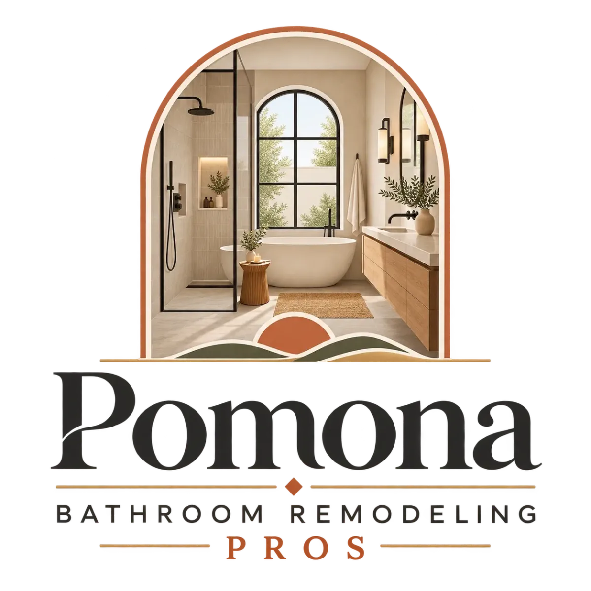 Professional bathroom remodeling services in Pomona, California.