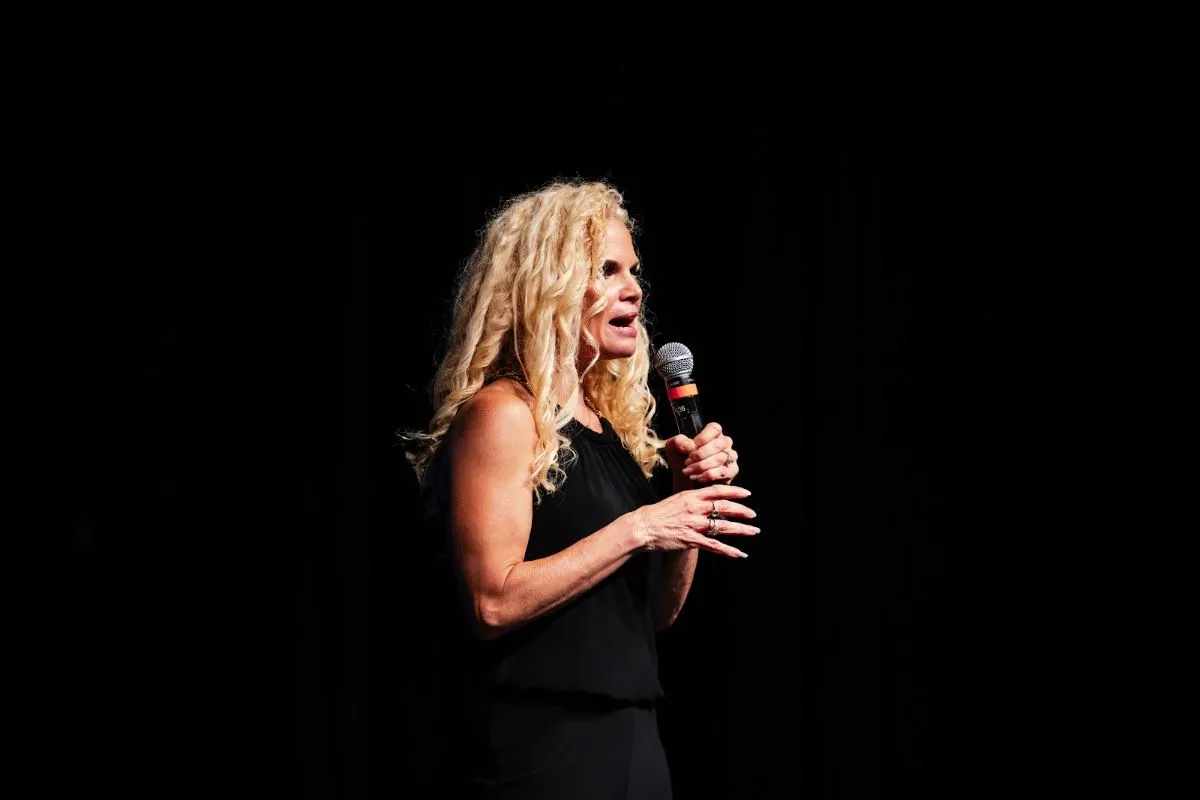 Jess Moyer speaking