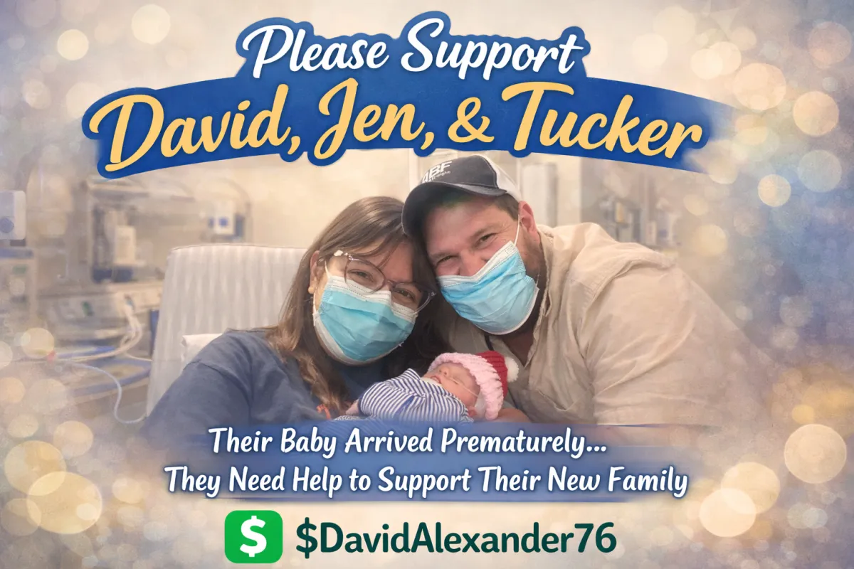 Please Support David, Jen, & Tucker